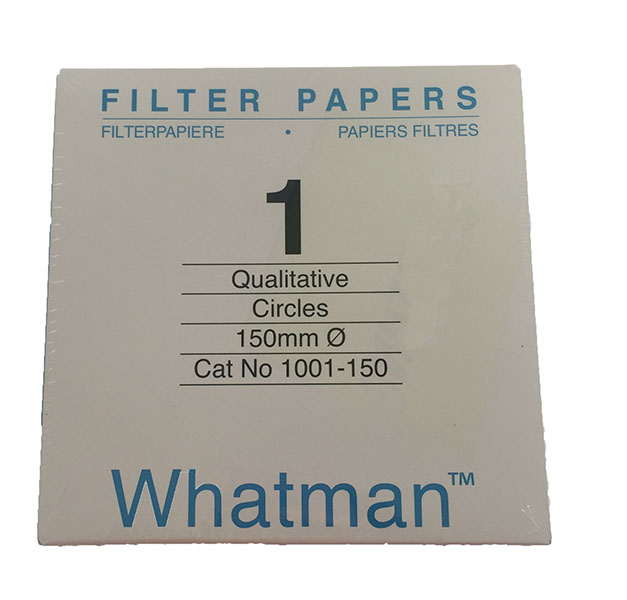 l13500305_rundfilter_wathmann_1_150mm RUNDFILTERPAPIER qualitativ Sorte 1 ø 150 mm 1 VE = 100 Stück