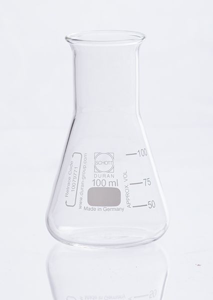 ERLENMEYERKOLBEN enghals 100-1000 ml ERLENMEYERKOLBEN enghals 100-1000 ml