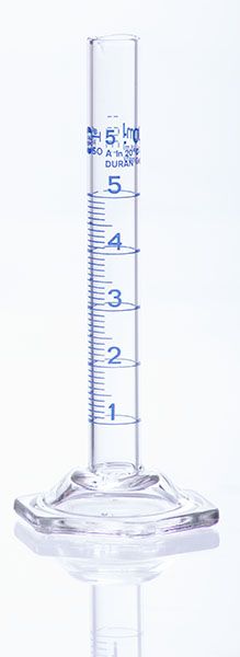MESSZYLINDER, hohe Form, blau graduiert, 5-100 ml MESSZYLINDER, hohe Form, blau graduiert, 5-100 ml