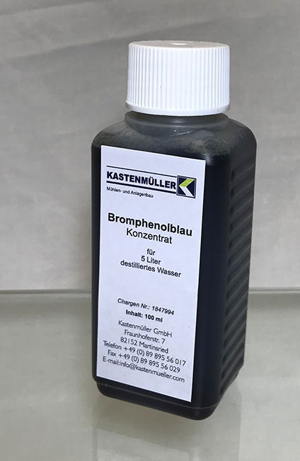 BROMPHENOLBLAU - Konzentrat 100 ml Konzentrat  f. 5 l dest. Wasser