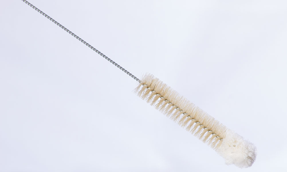 l13500010_reagenzglasbuersten REAGENZGLASBÜRSTE mit Wollkopf Länge: 270 mm